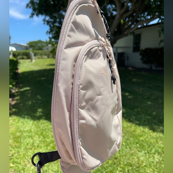 PUMA Myriad Sling Bag In Beige - Picture 4 of 12